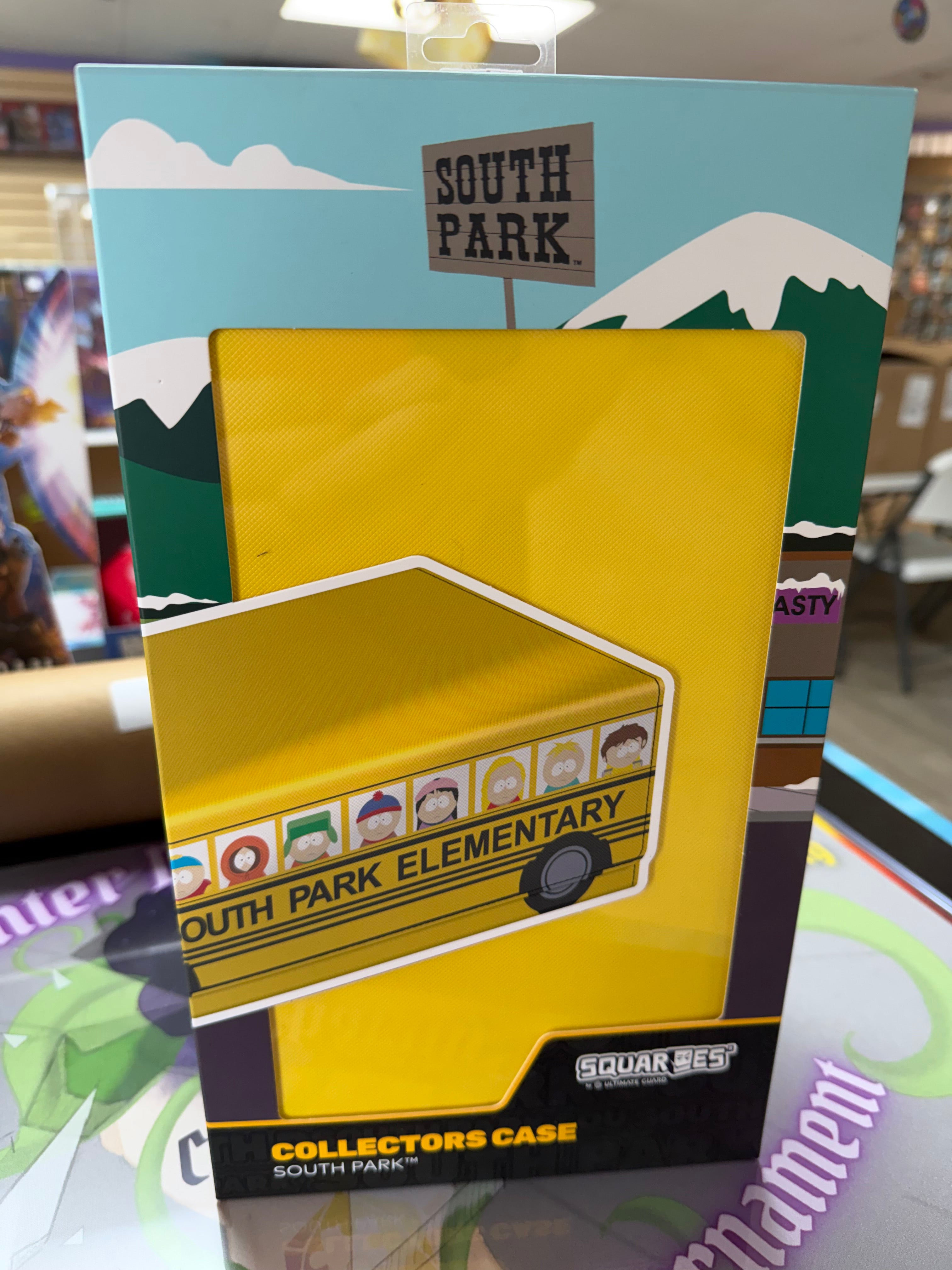55 - South Park Deck Box Holder and 8 Squaroes