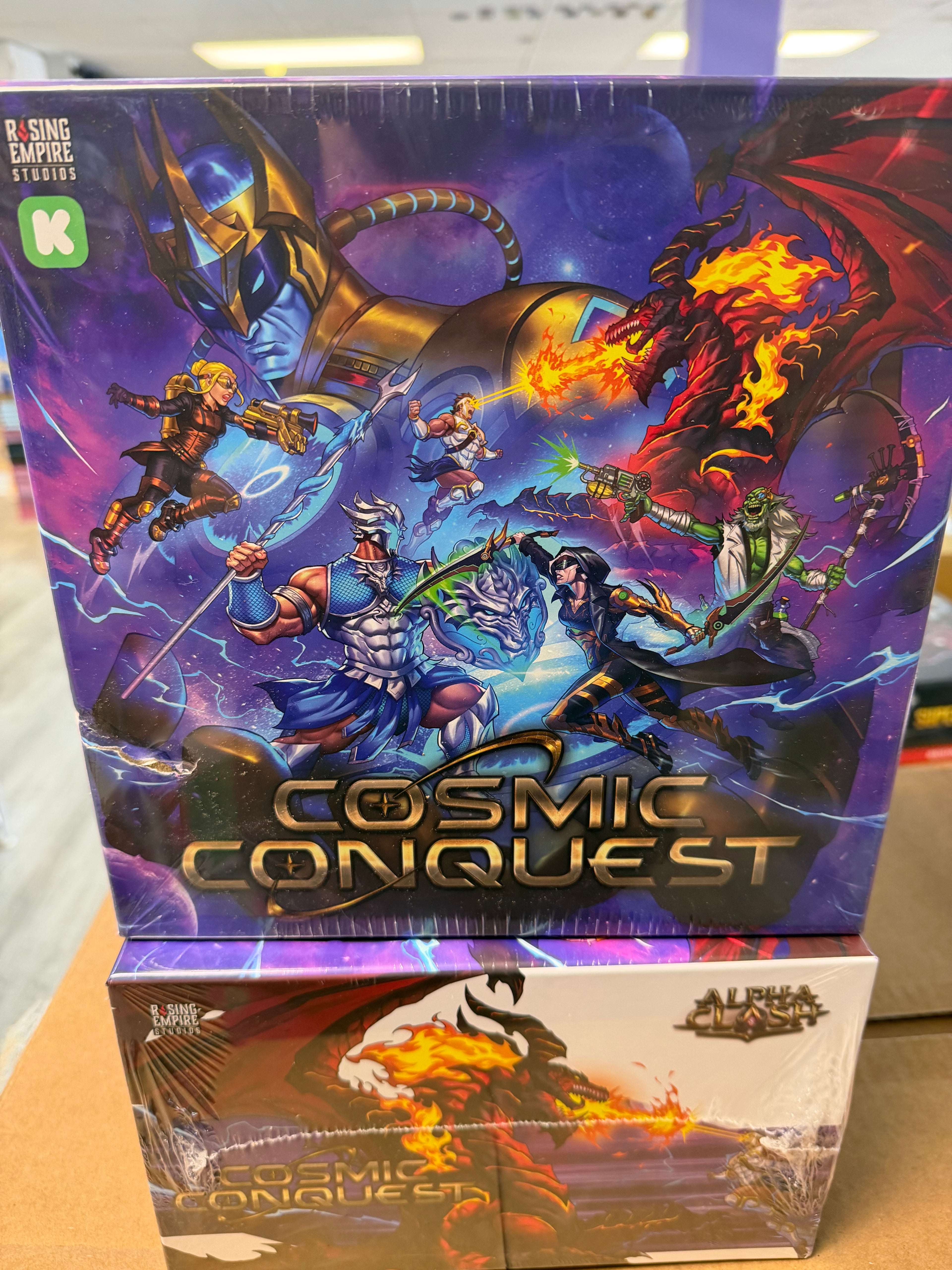 18 - Alpha Clash - Cosmic Conquest Board Game