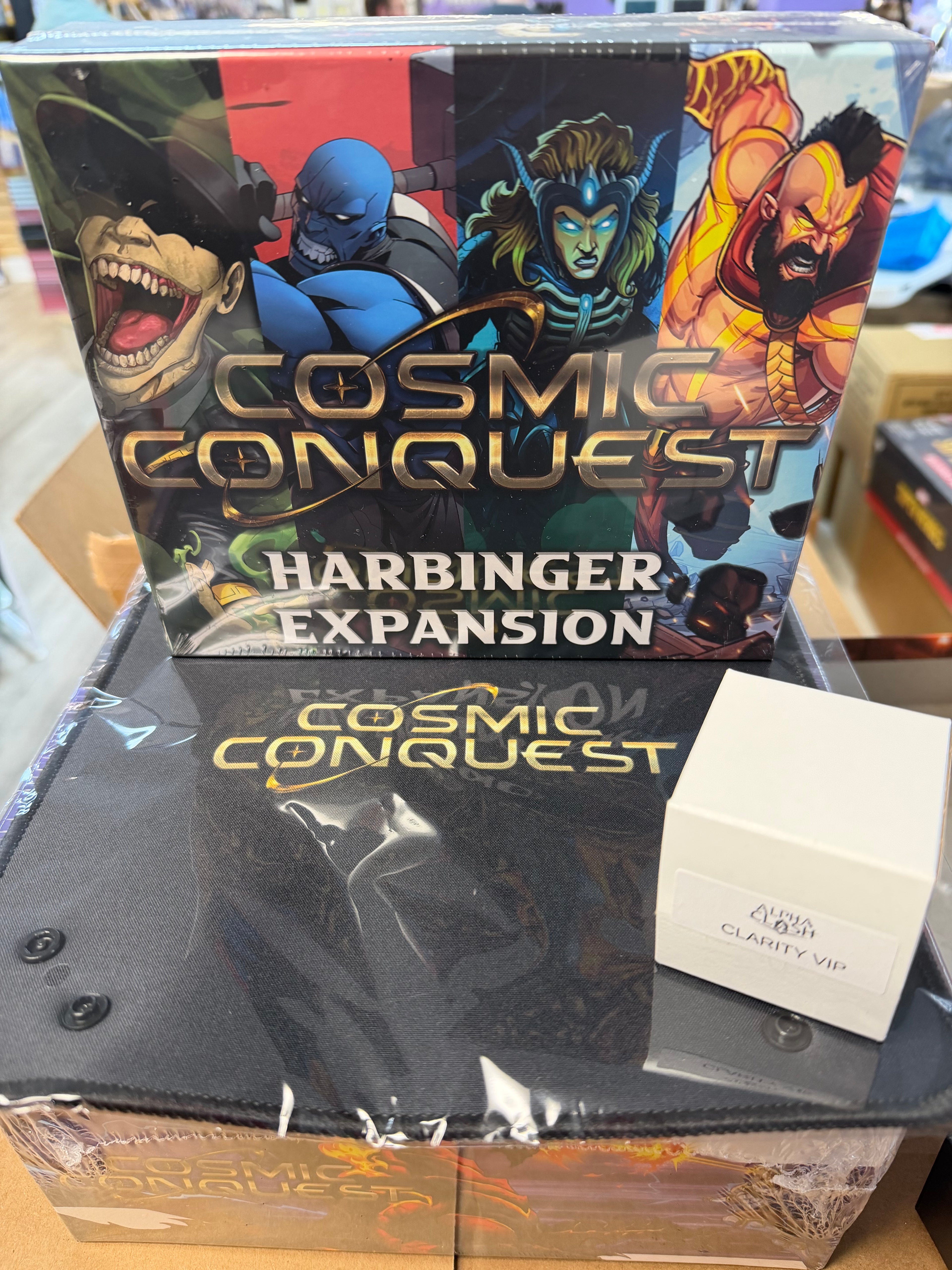 19 - Alpha Clash - Cosmic Conquest Board Game EXPANSION