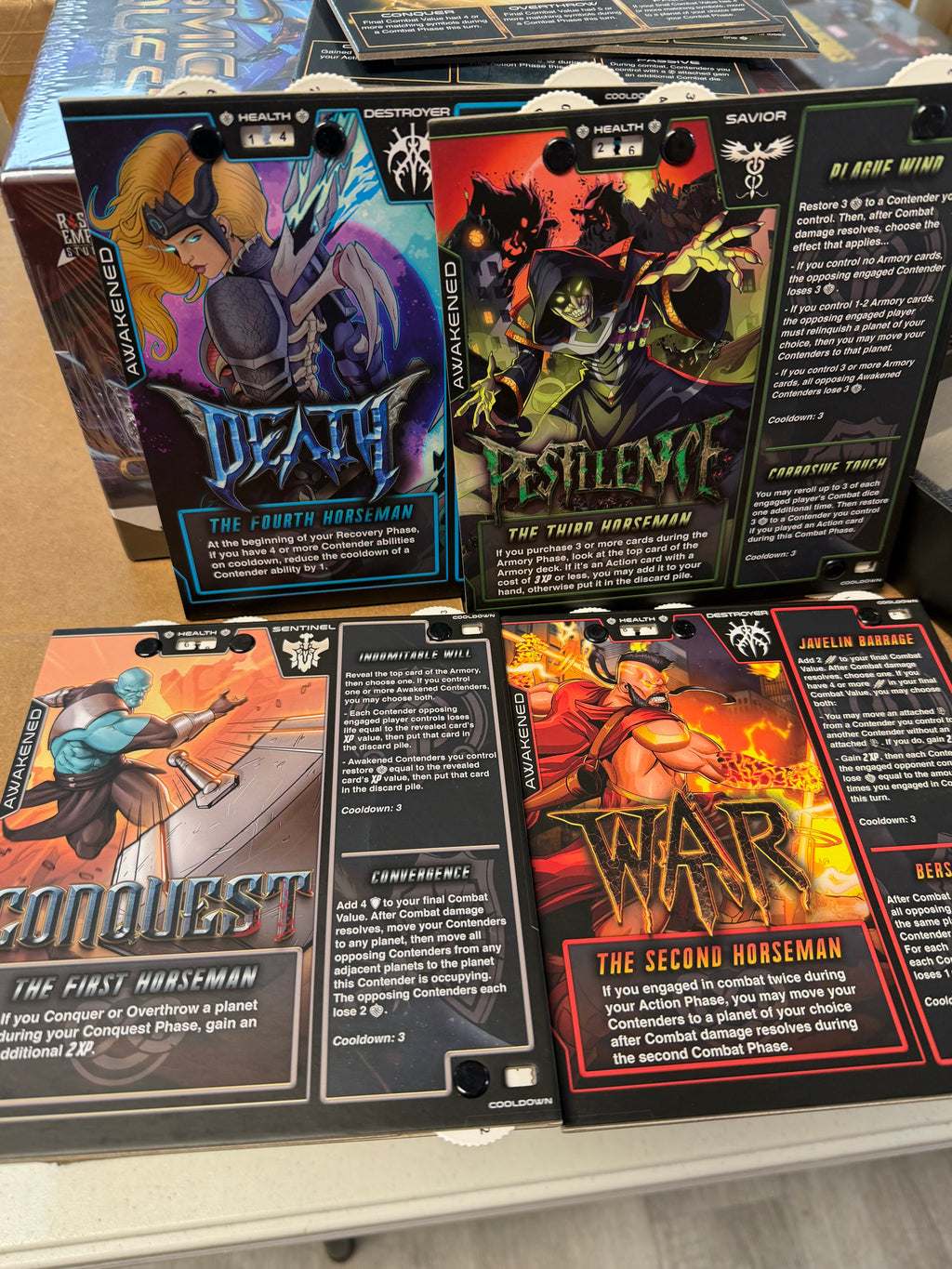 19 - Alpha Clash - Cosmic Conquest Board Game EXPANSION