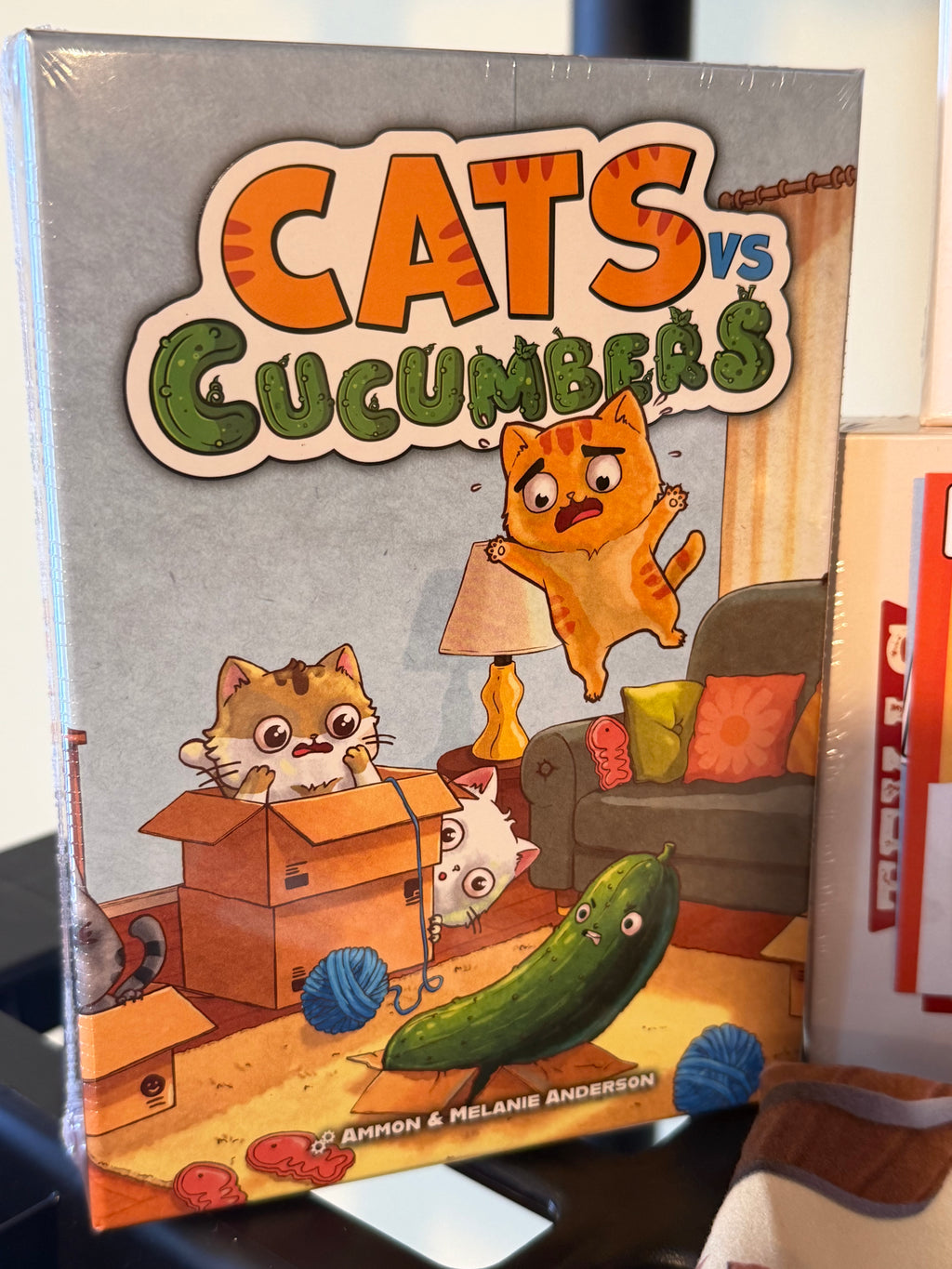 23 - GAME LOT - Wyld, Cats and Cucumbers, Texas Hold it, Wanted Wombats