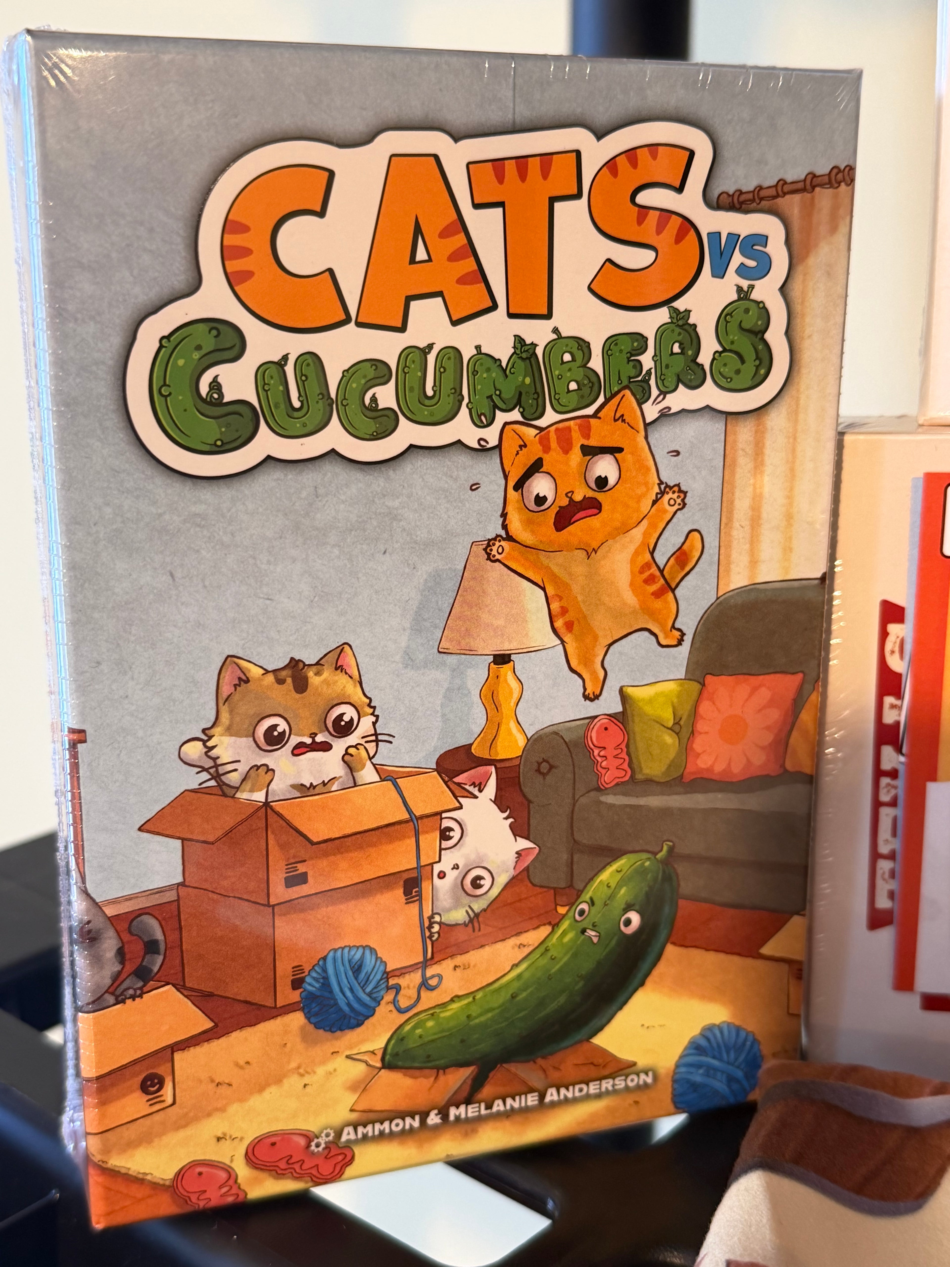 23 - GAME LOT - Wyld, Cats and Cucumbers, Texas Hold it, Wanted Wombats