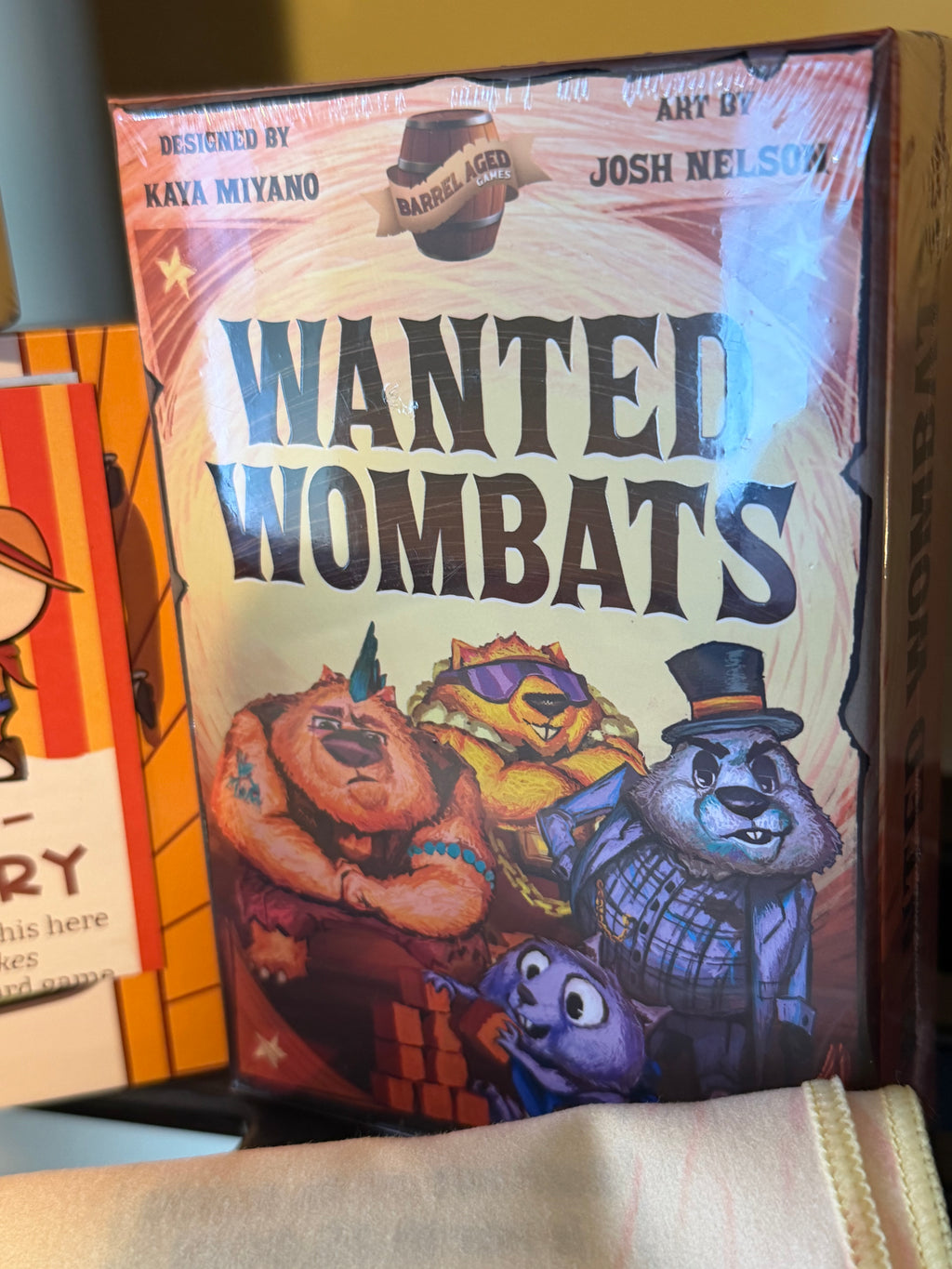 23 - GAME LOT - Wyld, Cats and Cucumbers, Texas Hold it, Wanted Wombats