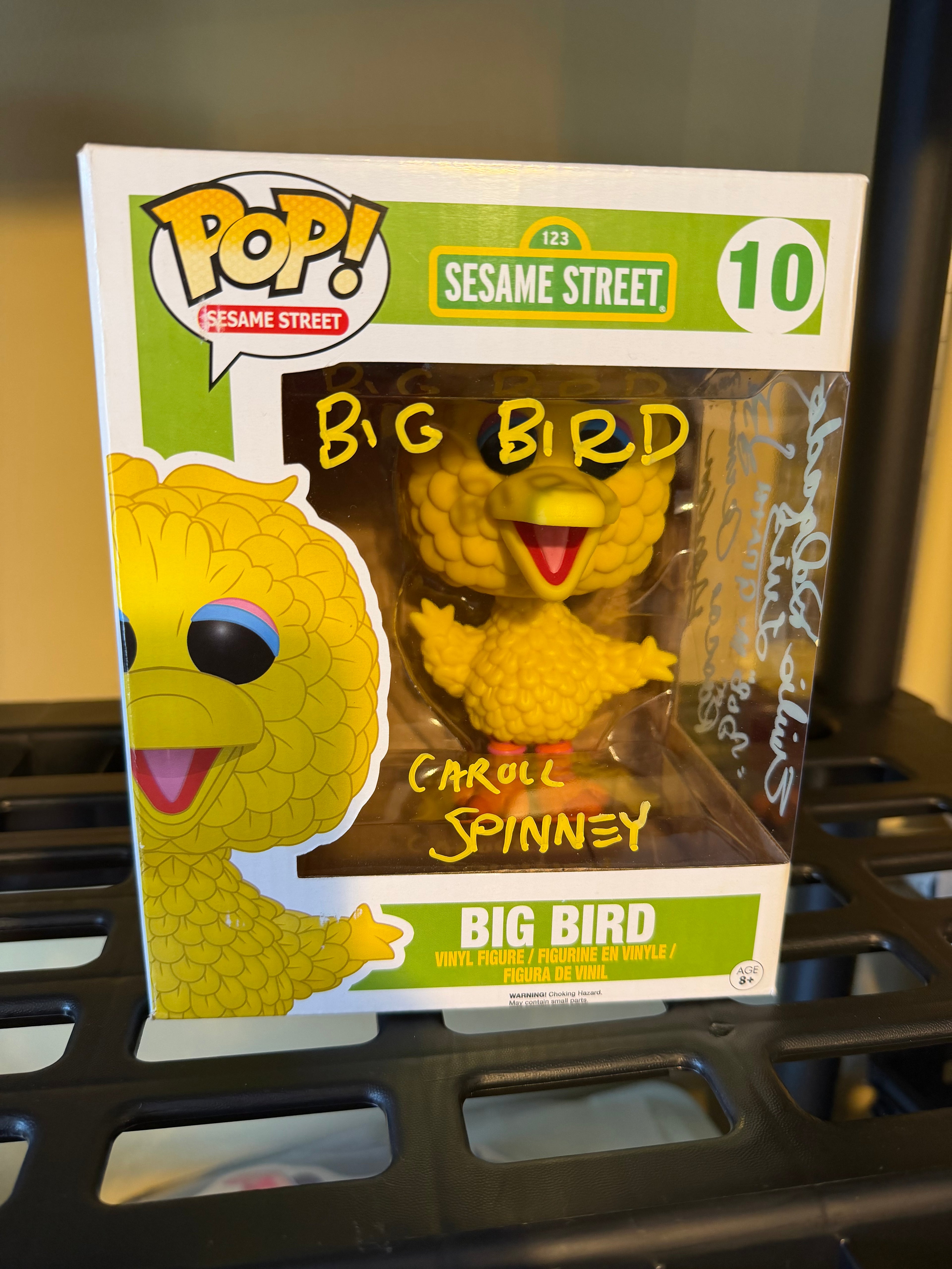 24 - Autographed Big Bird Funko Pop