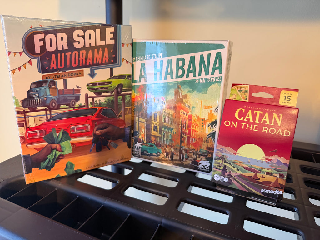 46 - Board Game Lot -For Sale/La Habana/Catan On The Road.