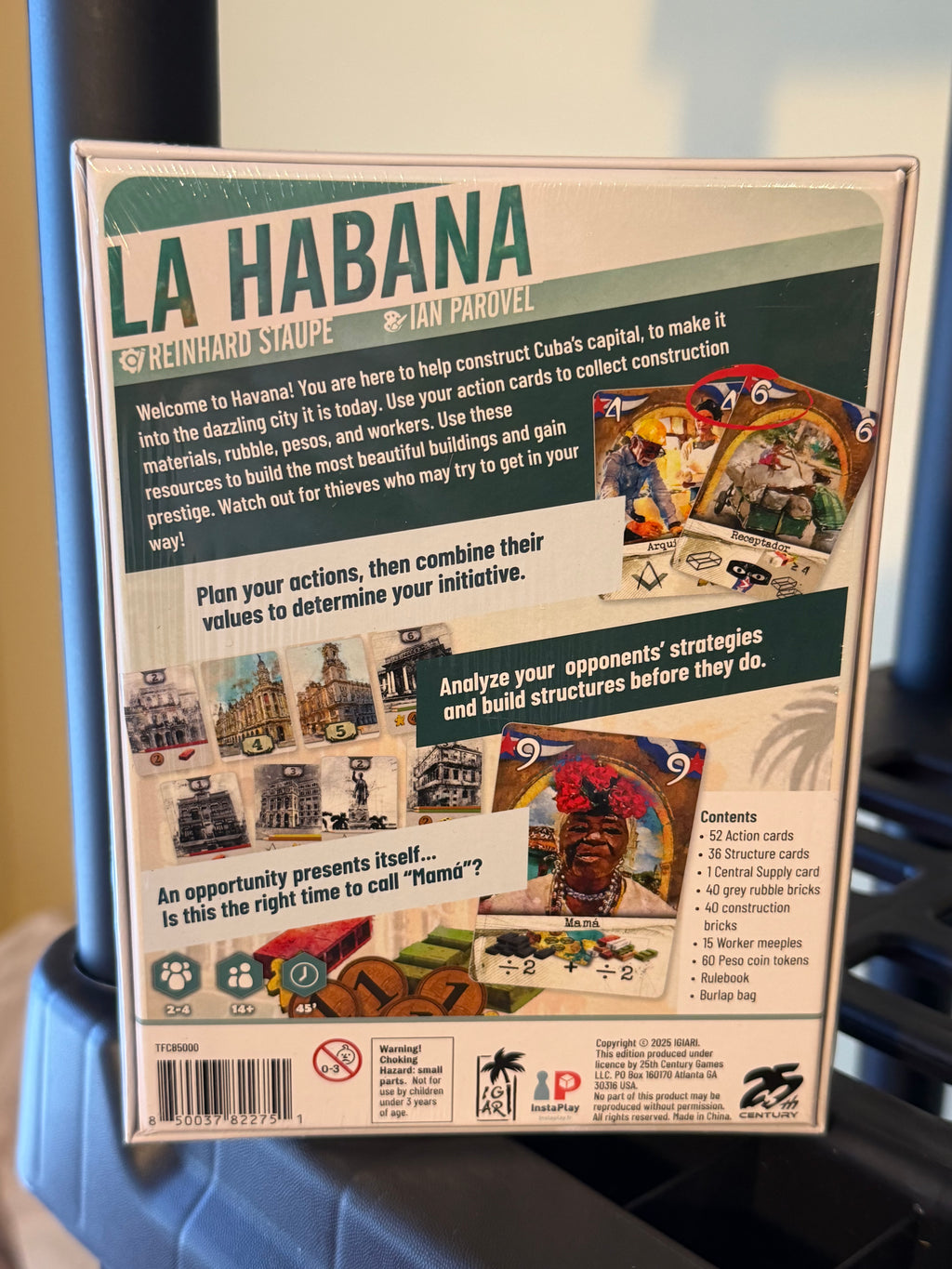 46 - Board Game Lot -For Sale/La Habana/Catan On The Road.
