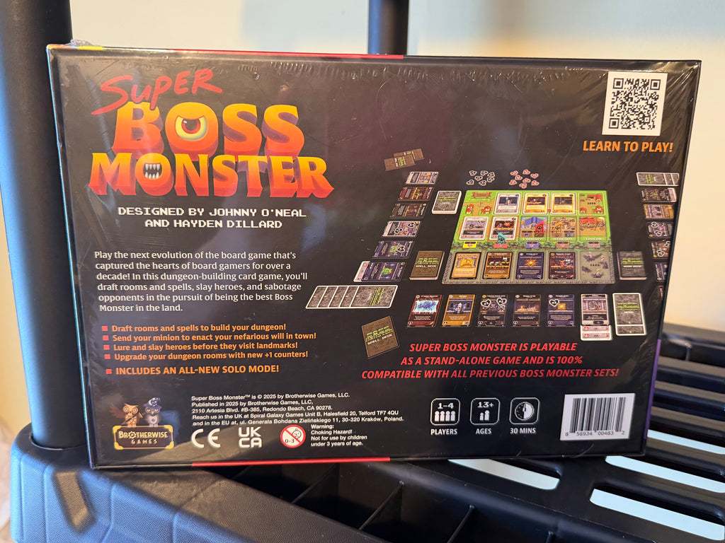 50 - Board Game Lot - Super BOSS MONSTER/Catan on the Road/UP UP