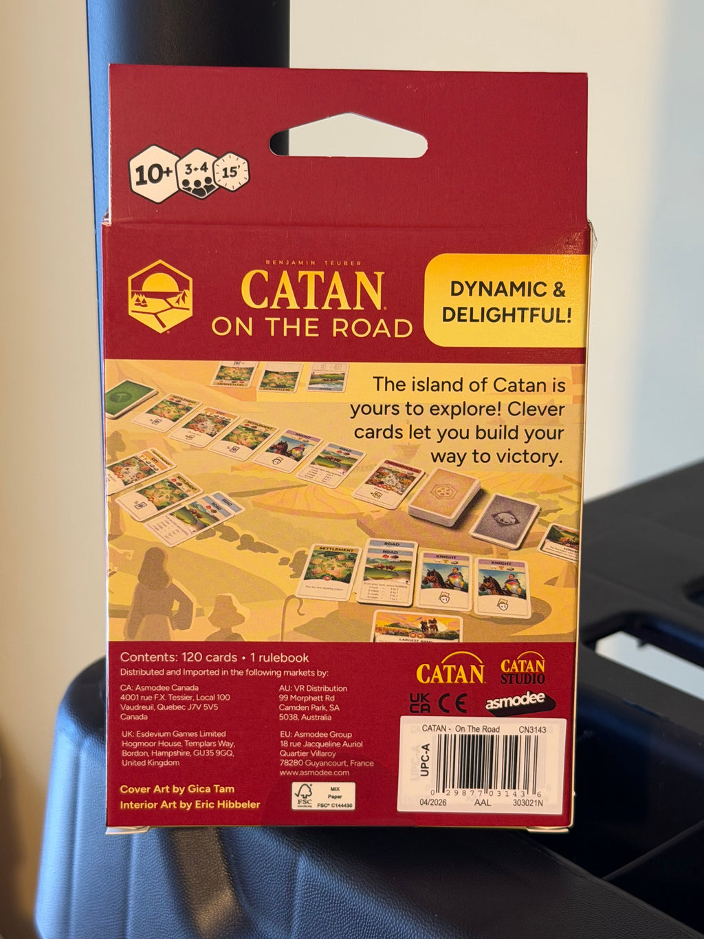 50 - Board Game Lot - Super BOSS MONSTER/Catan on the Road/UP UP